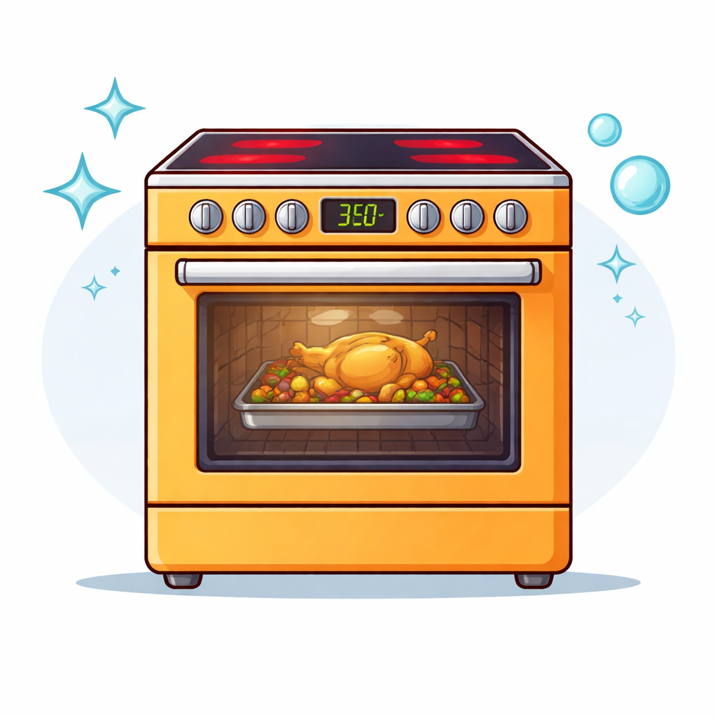 GE oven and cooktop